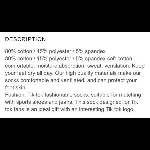 🛍 tick toc socks - Picture 5 of 6